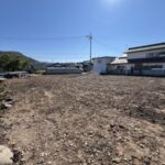 北西から（ローアングル）