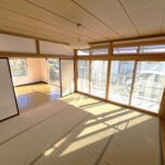 1F居間 ペアサッシ壁紙全面張替え済(居間) 1F居間 ペアサッシ壁紙全面張替え済(居間)