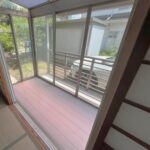 日当たりの良いサンルーム(内装)